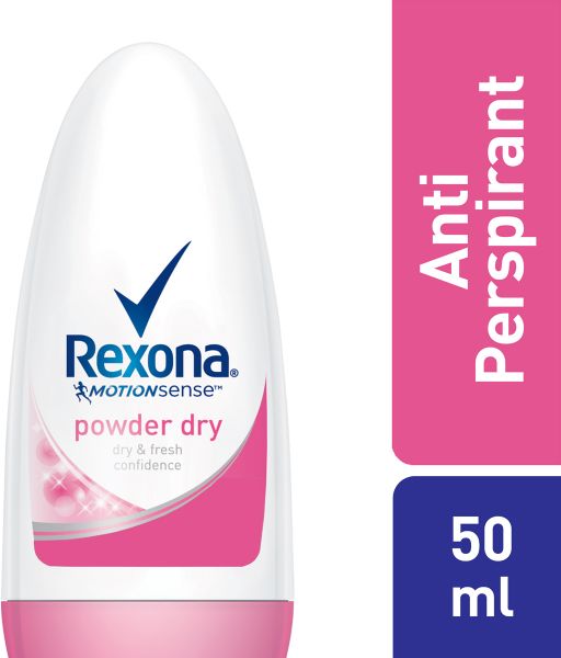 مزيل عرق ريكسونا رول أون (بودرة جافة) 50 مل