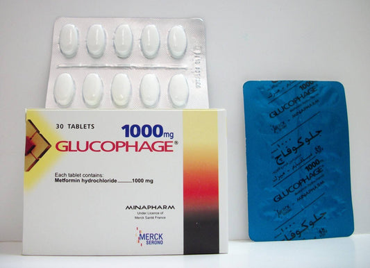 GLUCOPHAGE 1000MG 30TAB