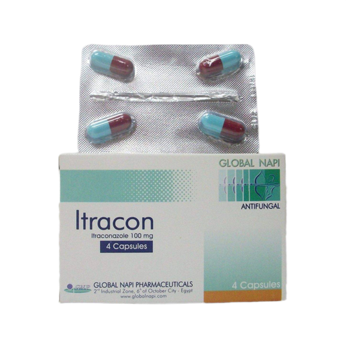 إيتراكون 100 مجم 4 كبسولات