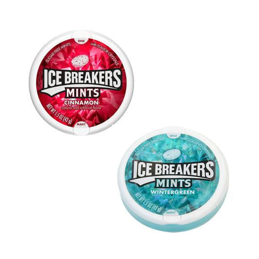 GUM ICE BREAKERS FLAVOUR CRYSTALS 42G
