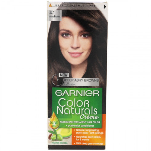 GARNIER NUTRISSE (4.1) ASHY BROWN بني رمادي