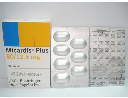 Micardis Plus 80/12.5 Mg 28 Tab