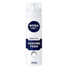 NIVEA SHAVING FOAM SENSITIVE FOR MEN 200ML