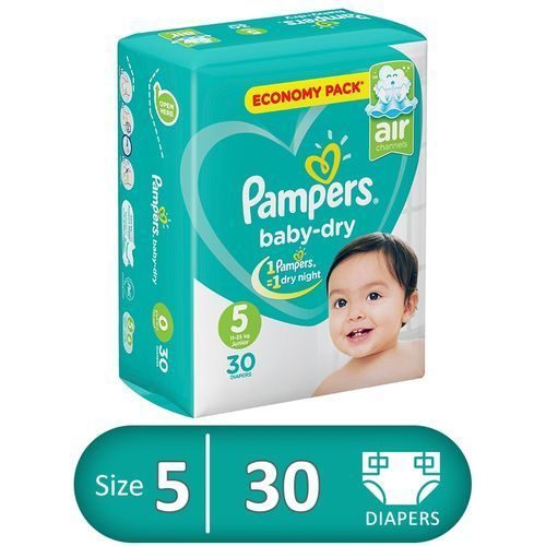 PAMPERS (5) JUNIOR (11-25KG) 30PCS