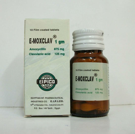 E- MOXCLAV 1GM 10TAB