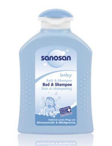 SANOSAN BABY BATH & SHAMPOO 200ML
