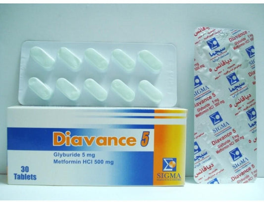 DIAVANCE 5 MG 30 TAB