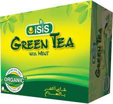 إيزيس الشاي الأخضر بالنعناع 12 كيس