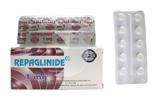 Repaglinide 1 Mg 30 Tab