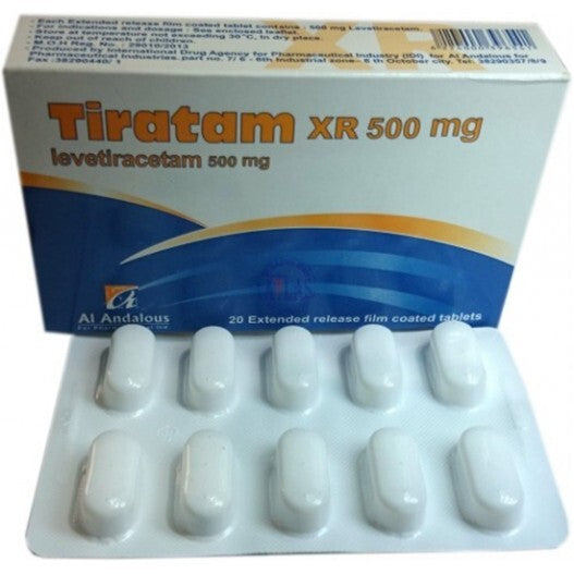 TIRATAM XR 500MG 20 TAB