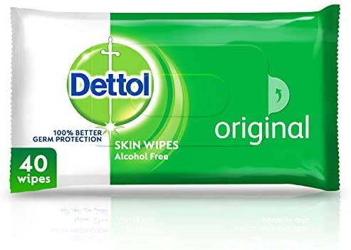 DETTOL 40 WIPES مناديل مبللة