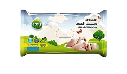 EASY CARE BABY ZINC OXIDE WIPES 20