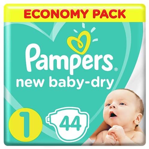 بامبرز (طفل حديث الولادة 1) 2-5 كجم 44 قطعة