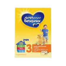 BEBEJUNIOR 3 VANILLA TASTE 250GM MILK