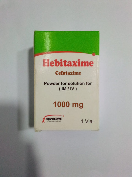 HEBITAXIME 1 GM 1 VIAL