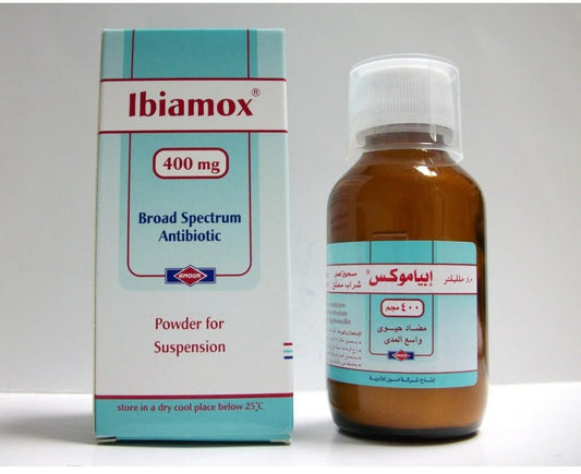 IBIAMOX 400 MG / 5 ML SYRP 80ML