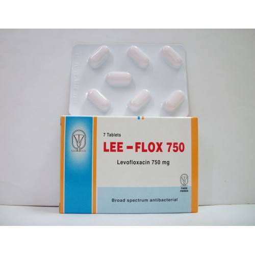 LEE-FLOX 750MG 7TAB