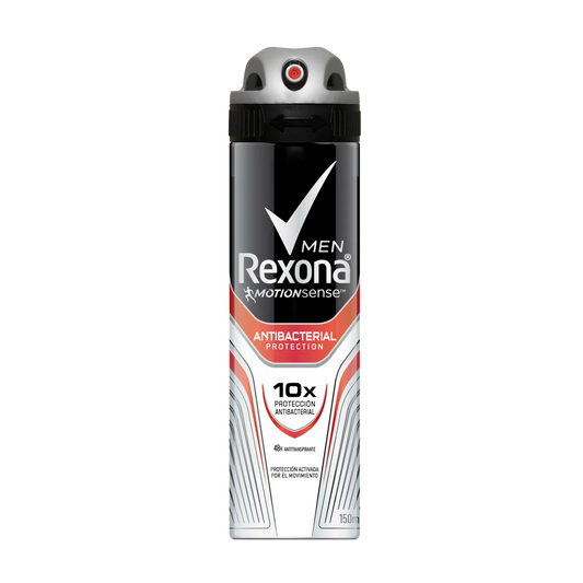REXONA SPRAY (ANTIBACTERIAL PRO) F/M 150ML خصم10ج