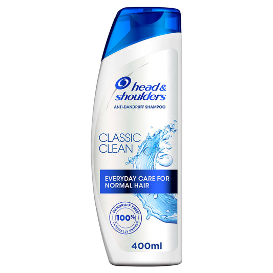 HEAD & SHOULDERS SHAMPOO CLASSIC CLEAN 400ML