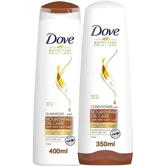 DOVE SHAM NOURISHING OIL 400ML+ COND 350ML OFF60