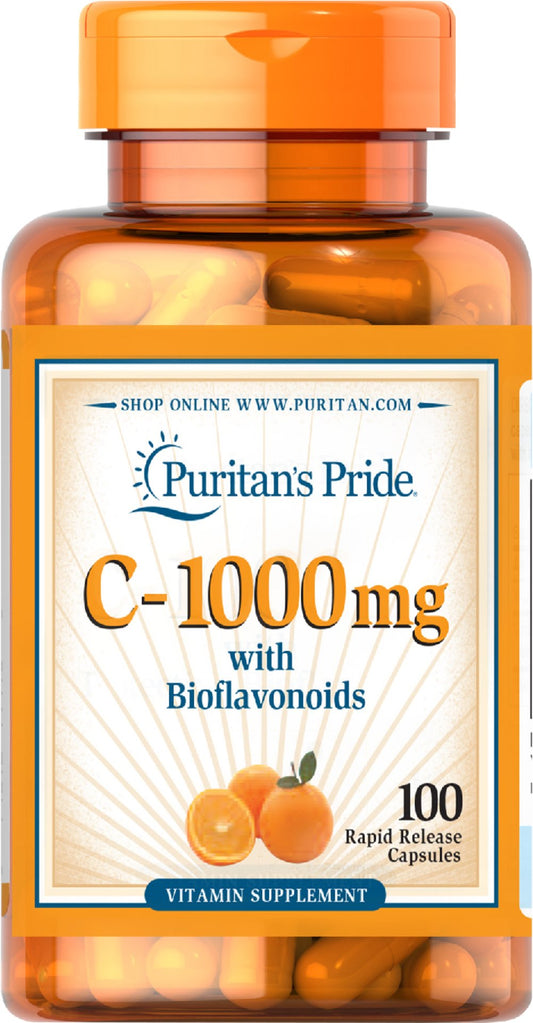 PURITANS PRIDE VITAMIN C 1000MG 100 PURITAN