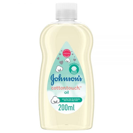 JJ BABY COTTON TOUCH OIL 200ML ملمس القطن