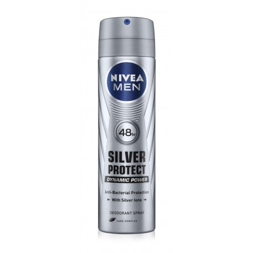NIVEA DEOD SPRAY SILVER PROTECT 150ML وفر10ج