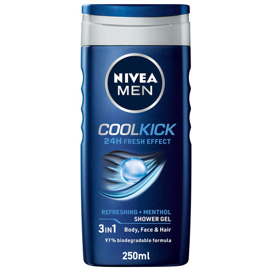 NIVEA SHOWER GEL (COOL KICK) 250ML
