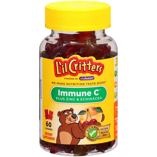 Immune C Plus Zinc Echinacea Gummy 60 Gummy Bear