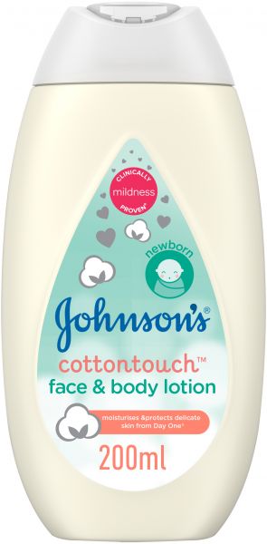لوشن الوجه والجسم JJ COTTON TOUCH 200 مل جديد