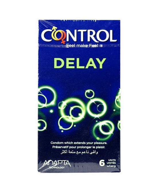 كونترول ديلاي 6 واقيات ذكرية