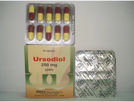 URSODIOL 250 MG 20 CAP