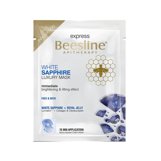 BEESLINE WHITE SAPPHIRE LUXURY MASK (5 PCS) 30GM