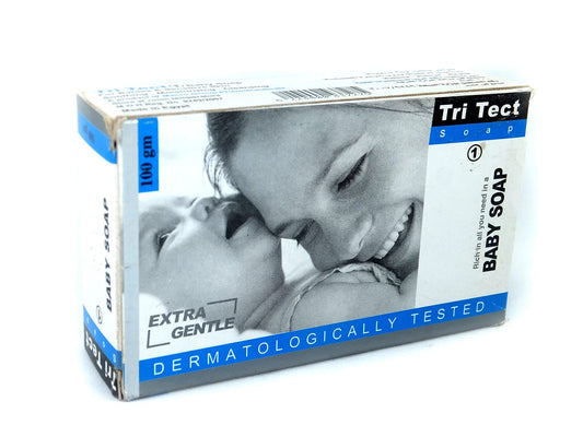 TRI TECT EXTRA GENTLE BABY SOAP 100 MG