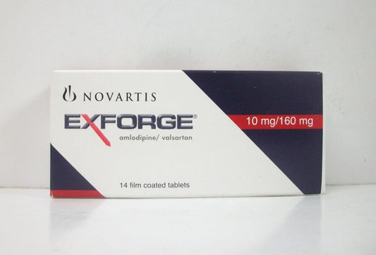 EXFORGE 10MG/160 MG 14TAB