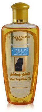 زيت الشعر بالثوم من جيه كازانوفا 120 مل