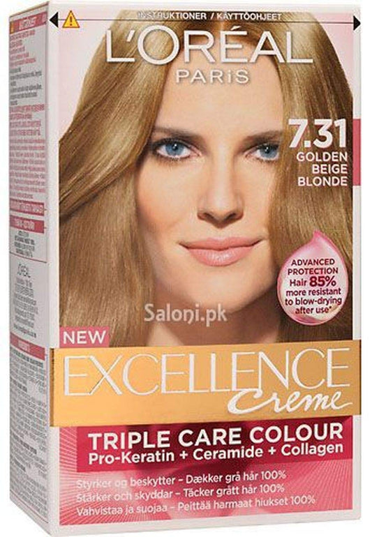 LOREAL EXCELLENCE CREME 7.31 BLOND BEIGE LLC