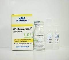 WINTRIAXONE 1 GM PD. FOR I.V INJ.