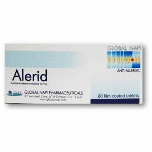 ALERID 10 MG 20 TAB