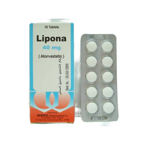 LIPONA 40 MG 10TA