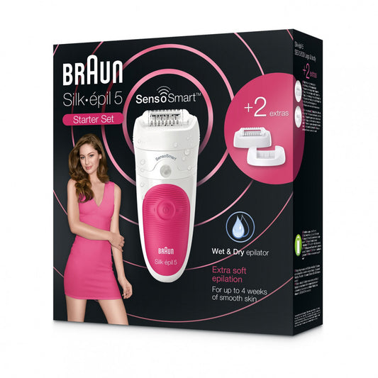 BRAUN SILK EPIL5 للساقين والجسم SES 5/500 إزالة الشعر