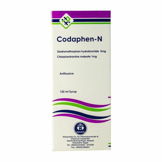CODAPHEN * D SYRUP 120 ML