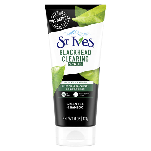 ST.IVES BLACKHEAD CLEARING GREEN TEA SCRUB 170G