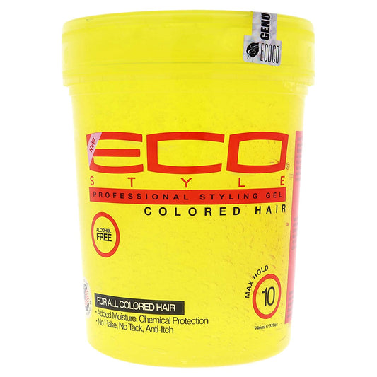 ECO STYLER GEL COLOR TREATED HAIR 236ML اصفر