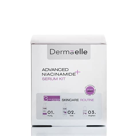 DERMAELLE ADVANCED NIACINAMIDE SERUM KIT
