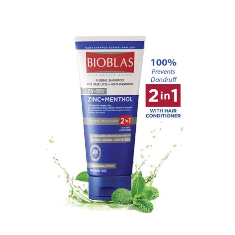 BIOBLAS ANTI HAIR LOSS SHAMPOO ANTI DANDRUFF 200ML