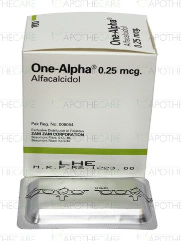 ONE ALPHA 0.25 MCG 30 CAP