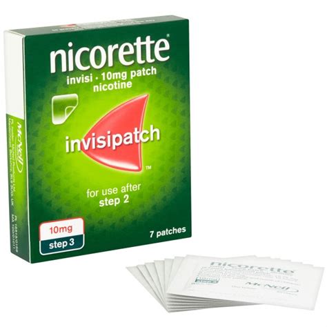 NICORETTE INVISIPATCH 10MG 7PATCHES