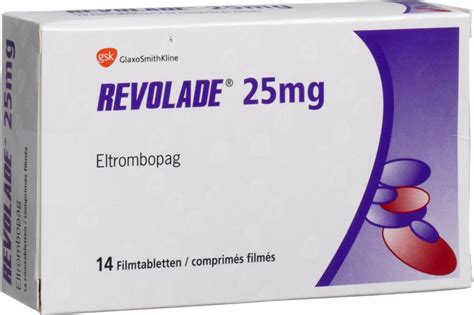 REVOLADE 25 MG 14 TAB