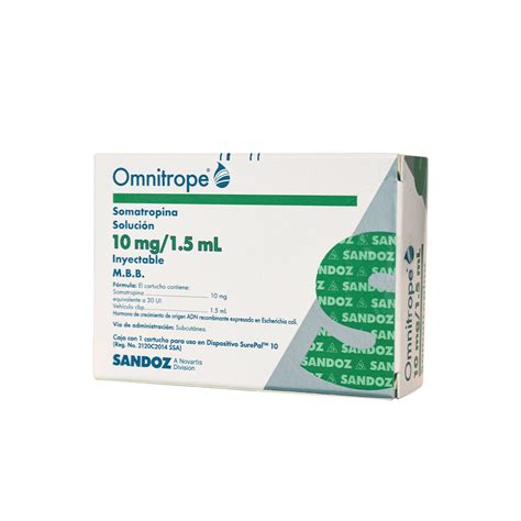 OMNITROPE 10 MG 1.5 ML